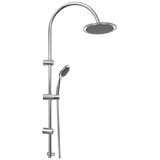 Minotti usponski tuš okrugli komplet hrom/crni | ePonuda.com