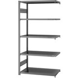 eurokraft pro Sistemski sestavljiv regal, srednje težka izvedba, višina regala 2000 mm, priključni regal, širina x globina 1000 x 600 mm | Shoptok.si