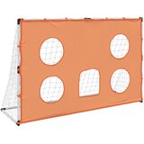  Dječji nogometni gol s podlogom za metu i loptom 182x62x118 cm | Eponuda.ba