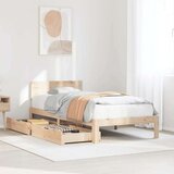 vidaXL Okvir kreveta s ladicama bez madraca 75x190 cm | shoptok.hr