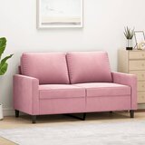 Dvosjed ružičasti 120 cm baršunasti | shoptok.hr