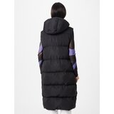 Superdry LONGLINE HOODED PUFFER GILET Crna | shoptok.hr
