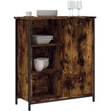 vidaXL Komoda boja dimljenog hrasta 70 x 30 x 80 cm konstruirano drvo | shoptok.hr