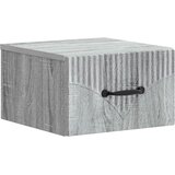  Noćni ormarić za montažu na zid Siva sonoma 34,5 x 33 x 20 cm | shoptok.hr