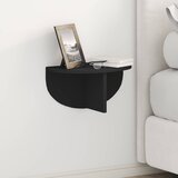  Polica na zidu Zidne Crna 38 x 19 x 19 cm Konstruirano drvo | shoptok.hr