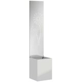  Privatnost u vrtu Srebrno 32 x 32 x 150 cm Pocinčani čelik | shoptok.hr