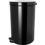 Helit Zbiralnik odpadkov s pedalom in oblogo srebrovih ionov, prostornina 5 l, VxØ 280 x 210 mm, črne barve Cene