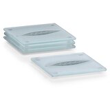 ZELLER Set podstavek za lonček 10x10cm / 4 kos / steklo, (5000198920) | Shoptok.si