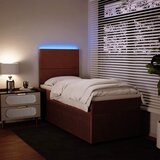 Box spring krevet s madracem ružičasti 90x190 cm baršunasti | shoptok.hr