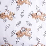 Jerry Fabrics Svijetlo žuta pamučna dječja posteljina za dječji krevetić 100x135 cm Lion King "Best Friends" – | shoptok.hr