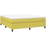  Box spring posteljni okvir zelen 160x200 cm blago, (20894451) Slike