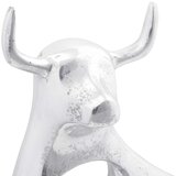 vidaXL skulptura Srebrna Aluminij 22 x 9.5 x 34 cm Fantastičan dizajn | shoptok.hr