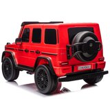 Ramiz Otroški avto Mercedes Benz G63 24V 4X200W AMG XXL Rdeča | Shoptok.si