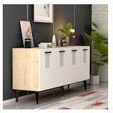 Hanah home asimo - sapphire oak, white sapphire oakwhite console | ePonuda.com