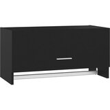 The Living Store Garderobna omara črna 70x32,5x35 cm iverna plošča - Garderobna Omarica, (21419700) | Shoptok.si