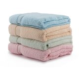 Colorful 60 - style 3 light pinklight watergreenchampagnelight blue hand towel set (4 pieces)