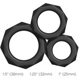 PDX Elite - silikonski vibrator za penis (crni) | shoptok.hr