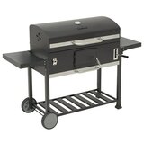 KINGSTONE KMS Žar na oglje Black Angus Maxi (Površina za peko (Š x G): 92 x 43 cm, Črne barve) cene