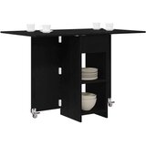  Blagovaonski stol 115 x 70 x 75 cm Konstruirano drvo Crni hrast - Crni hrast | shoptok.hr