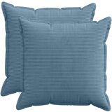  Presvlaka za jastuk 2 kom. HOUTEN Plava 55 x 55 cm Kord | shoptok.hr