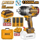 Ingco ciwli20135e aku udarni odvijač 3/4" 1350nm super ( ciwli20135e ) | ePonuda.com