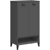 Furnova Omarica za čevlje VIKEN antracitno siva inženirski les, (21954519) | Shoptok.si