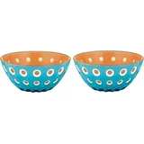 Le Murrine 2 Bowl Set 12 cm Blue /Orange