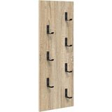  Vješalica za kapute na zidu Zidne Sonoma hrast 30 x 1,5 x 80 cm | Eponuda.com