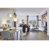 Eglo Cossano 2 visilica/1, e27, ø500 tamno smeđa | Eponuda.com