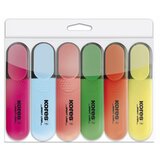 Kores Tekstmarker , Bright Liner, 0,5-5 mm, set od 6 boja, PVC etui | shoptok.hr