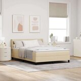 Box Postelja boxspring z vzmetnico z vzmetnico krema 140 x 190 cm, (5000127183) Cene