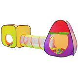  Šotor za otroke 2x iglu + tunel + 200 žogic 280cm | Shoptok.si