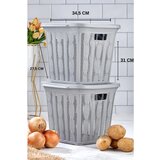  PZR-070 Grey Laundry Basket | ePonuda.com