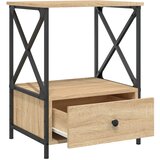 Noćni ormarići 2 kom boja hrasta 50x41x65 cm konstruirano drvo | shoptok.hr
