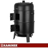Kaminer vrtni roštilj s poklopcem 44x80x42 cm (BBQ na drveni ugljen, prijenosni) | Shoptok.si