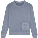Scalpers Sweater majica plavi traper / svijetloplava