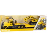  tegljač za igru sa bagerom 64 cm - žuti | shoptok.hr