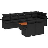  Sjedeća garnitura za vrt 9 kom. 8-Broj sjedala poliratan 297,5 x 132,5 x 69 cm | shoptok.hr