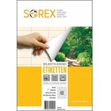  Etikete sorex 48,5x25,4 SOREX Cene
