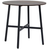 Nesta Jedilna miza za 4 osebe, kuhinjska miza, jeklo, rjava, 80x80x76 cm, za jedilnico in dnevno sobo, (5000493570) Slike