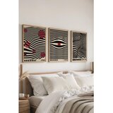 WALLXPERT Ç-300403 - 3040 set dekorativnih slika u više boja (3 komada) | Eponuda.com