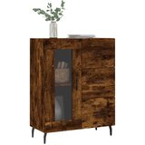  Komoda boja dimljenog hrasta 69,5x34x90 cm konstruirano drvo | shoptok.hr