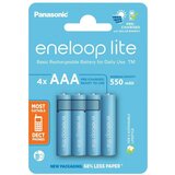 Panasonic 4 kom punjivih AAA baterija Eneloop Lite 550 mAh | Eponuda.com