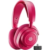 Arctis Nova 7P Gen 2 brezžične igralne slušalke magentne barve za PC & PS5 & Switch & mobilne telefone
