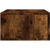  Zidni noćni ormarići 2 kom dimljenog hrasta 35x35x20 cm | shoptok.hr