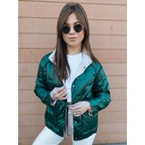 DStreet Reversible women's quilted NATINA jacket in dark green TY2753 | Shoptok.si