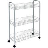 Metaltex Mobile regal s 3 policami Ascona Slim De Luxe, višina 84 cm Cene