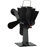  Ventilator za peć na toplinski pogon s 5 lopatica crni | Eponuda.ba