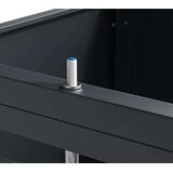  Westman - Spremište za 5 kanti za smeće Lacina | 5x240L | Izgled antracit/drvo | 80x332x116 cm - BRANDED IN GERMANY | shoptok.hr