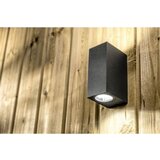 Gtv zunanja stenska svetilka TIAGO 2x GU10 230V IP54, črna - LD-TIAGOGU10D-20KW | Shoptok.si